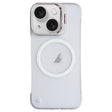 For iPhone 14 / 13 Ultra-thin Transparent MagSafe Magnetic Frameless Lens Holder Phone Case - free shipping - PMC TechLife - Order now!