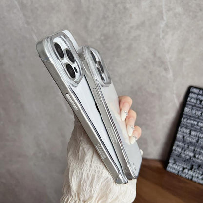 For iPhone 15 Ultra-thin Transparent Frameless Lens Holder Phone Case - free shipping - PMC Jewellery - Order now!
