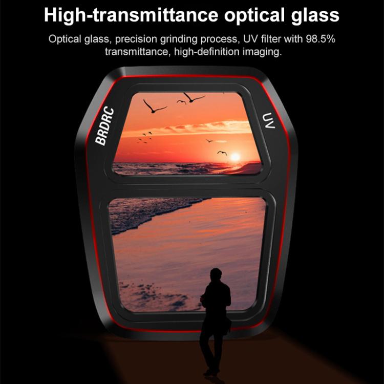 For DJI Air 3S BRDRC Camera Lens Filter, Filter:ND8 - free shipping - PMC TechLife - Order now!