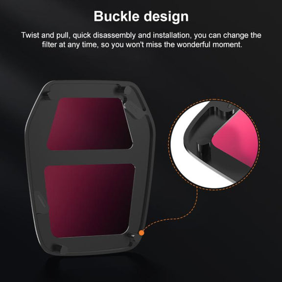 For DJI Air 3S BRDRC Camera Lens Filter, Filter:6 in 1 ND8-64 UV CPL