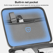 For DJI Flip BRDRC Drone Portable Case Single Shoulder Messenger Bag Handbag(Grey)