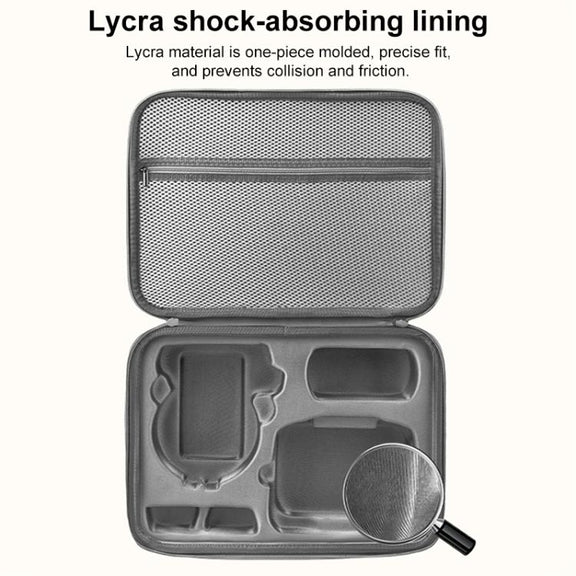 For DJI Flip BRDRC Drone Portable Case Single Shoulder Messenger Bag Handbag(Grey)