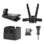 For DJI OSMO Pocket 3 BRDRC Protection Frame Adapter Base, Type:Frame + Clip + Chest Strap