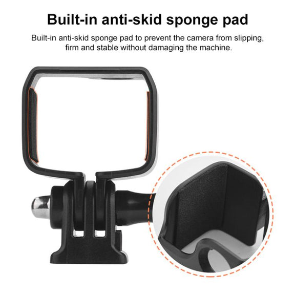 For DJI OSMO Pocket 3 BRDRC Protection Frame Adapter Base, Type:Frame + Clip + Chest Strap