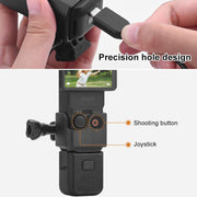 For DJI OSMO Pocket 3 BRDRC Protection Frame Adapter Base, Type:Frame + Clip + Chest Strap