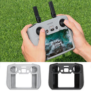 For DJI RC 2 BRDRC Remote Control Shockproof Anti-scratch Silicone Case(Grey)
