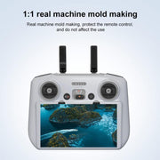 For DJI RC 2 BRDRC Remote Control Shockproof Anti-scratch Silicone Case(Grey)