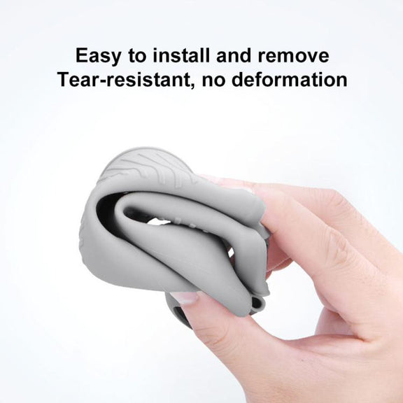 For DJI RC 2 BRDRC Remote Control Shockproof Anti-scratch Silicone Case(Grey)