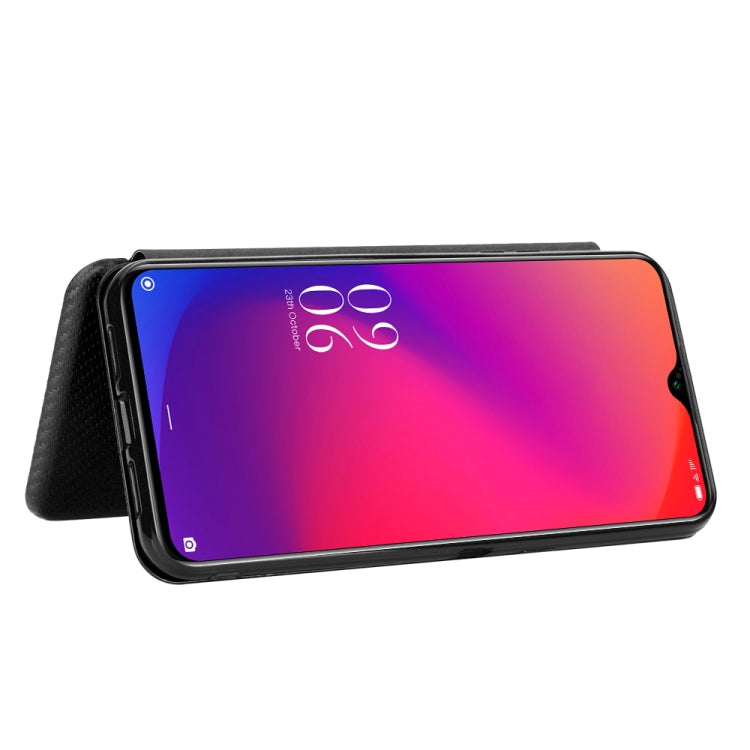 For Doogee X95 Carbon Fiber Texture Horizontal Flip TPU + PC + PU Leather Case with Card Slot & Lanyard(Black) - More Brand by PMC TechLife | Online Shopping South Africa | PMC TechLife | Buy Now Pay Later Mobicred