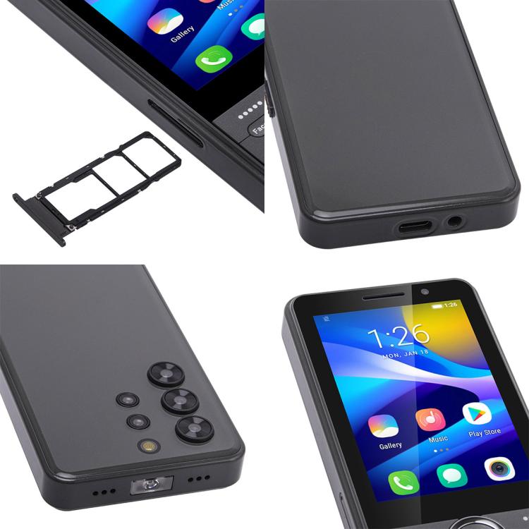 UNIWA XS24 Keypad Phone, 2GB+16GB, 3.5 inch Android 8.1 Mediatek MT6737M Quad Core, Flashlights, Network: 4G, Support Google Store, Plug:US Plug(Gold) - free shipping - PMc TechLife - Order now!