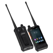 UNIWA P2 Plus UHF Walkie-Talkie Rugged Phone, 3GB+32GB, 4.0 inch Android 9.0 Mediatek MT6762 Octa Core, Network: 4G, NFC, Plug:AU Plug(Black)