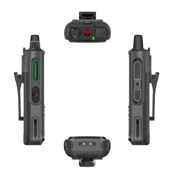 UNIWA NR120 PoC Walkie-Talkie Rugged Phone, 3GB+32GB, 2.4 inch Android 13 Unisoc T158 Octa Core, Network: 5G, NFC, SOS, Plug:EU Plug(Black)