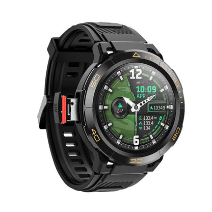 UNIWA DM300 4G Android Watch Phone, 4GB+64GB, 1.43 inc Unisoc SL8541E Quad Core, Support Heart Rate / Blood Oxygen(Black) - free shipping - PMC Jewellery - Order now!
