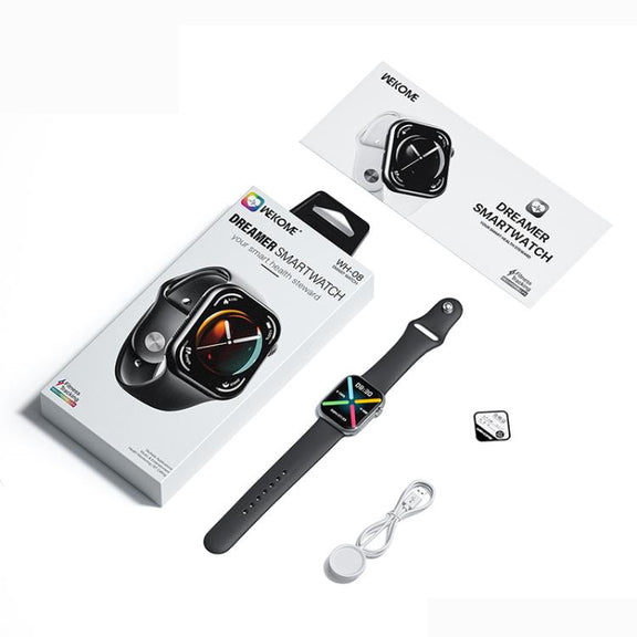 WK WH-08 Dreamer S Smart Watch, 2.01 inch Screen, Support BT Call(White)