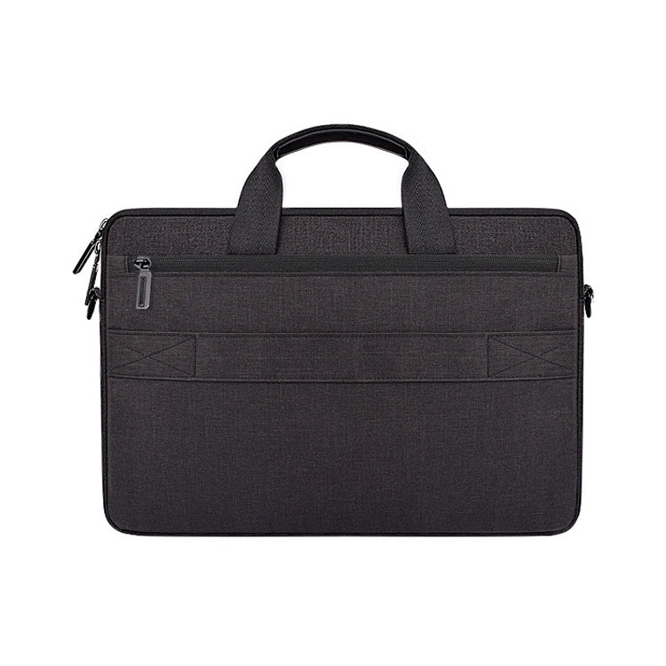 ST08 Handheld Briefcase Carrying Storage Bag with Shoulder Strap for 13.3 inch Laptop(Black) - 13.3 inch by PMC Jewellery | Online Shopping South Africa | PMC Jewellery | Buy Now Pay Later Mobicred