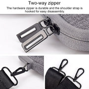 ST08 Handheld Briefcase Carrying Storage Bag with Shoulder Strap for 13.3 inch Laptop(Black)