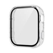 For Huawei Watch Fit 4 Tempered Film Integrated PC Watch Protective Case(Transparent)