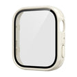 For Huawei Watch Fit 4 Tempered Film Integrated PC Watch Protective Case(Ivory White) - Watch Cases by PMC TechLife | Online Shopping South Africa | PMC TechLife | Buy Now Pay Later Mobicred