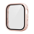 For Huawei Watch Fit 4 Tempered Film Integrated PC Watch Protective Case(Pink) - Watch Cases by PMC TechLife | Online Shopping South Africa | PMC TechLife | Buy Now Pay Later Mobicred