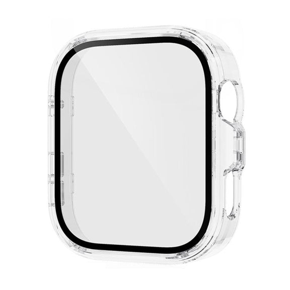For Huawei Watch Fit 4 Pro Tempered Film Integrated PC Watch Protective Case(Transparent)