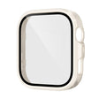 For Huawei Watch Fit 4 Pro Tempered Film Integrated PC Watch Protective Case(Ivory White) - Watch Cases by PMC TechLife | Online Shopping South Africa | PMC TechLife | Buy Now Pay Later Mobicred