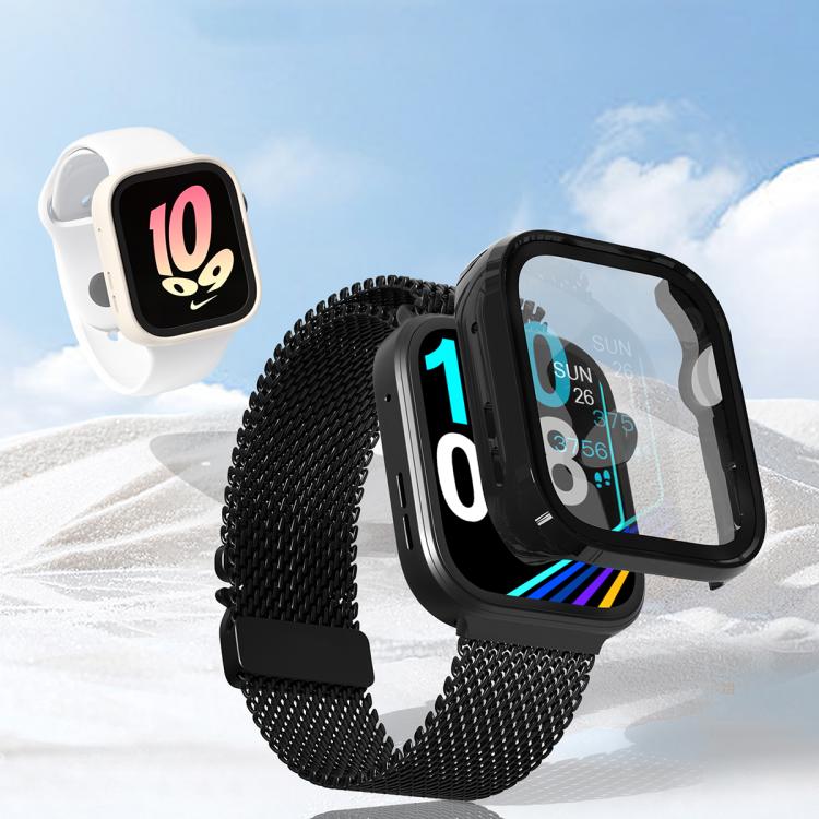 For Huawei Watch Fit 4 Pro Tempered Film Integrated PC Watch Protective Case(Green) - Watch Cases by PMC TechLife | Online Shopping South Africa | PMC TechLife | Buy Now Pay Later Mobicred