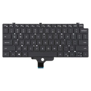 US Version Backlit Laptop Keyboard for Dell LATITUDE P33S 13-7300 7310(Black)