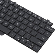 US Version Backlit Laptop Keyboard for Dell LATITUDE P33S 13-7300 7310(Black)