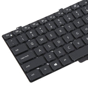 US Version Backlit Laptop Keyboard for Dell LATITUDE P33S 13-7300 7310(Black)
