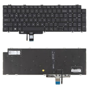 US Version Backlit Laptop Keyboard for Dell Latitude 3540 5520 5521 5530 5531 5540(Black)