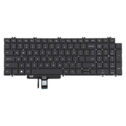 US Version Backlit Laptop Keyboard for Dell Latitude 3540 5520 5521 5530 5531 5540(Black)
