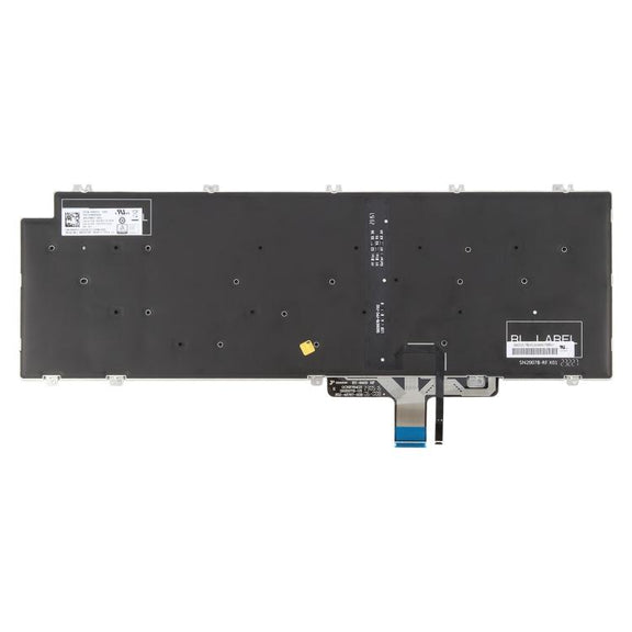 US Version Backlit Laptop Keyboard for Dell Latitude 3540 5520 5521 5530 5531 5540(Black)