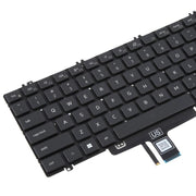 US Version Backlit Laptop Keyboard for Dell Latitude 3540 5520 5521 5530 5531 5540(Black)