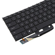 US Version Backlit Laptop Keyboard for Dell XPS 15 9510 9520 9700 9500 Precision 5560 5760 5750 5550 XPS 17 9700 9720 P91F P92F(Black)
