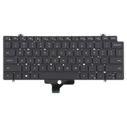 US Version Backlit Laptop Keyboard for Dell Latitude 7410 7410 2in1 P131G P119G(Black)
