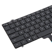 US Version Backlit Laptop Keyboard for Dell Latitude 7410 7410 2in1 P131G P119G(Black)