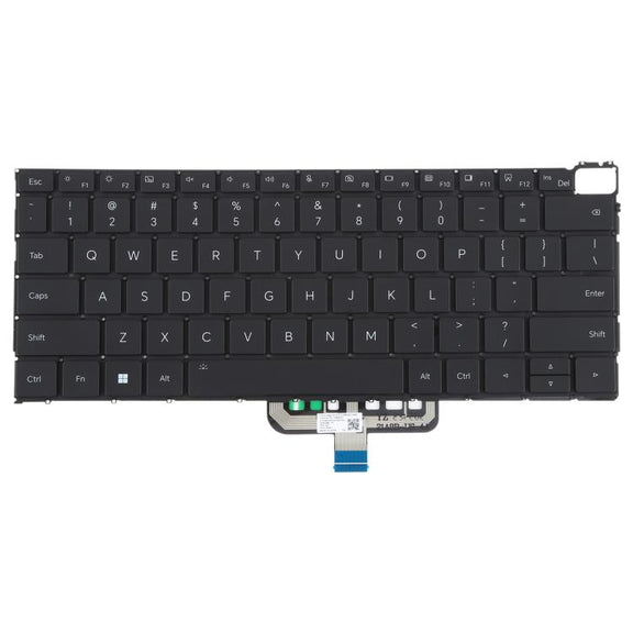US Version Backlit Laptop Keyboard for Honor MagicBook 21/22 HGE-W56 V14 HGF-W56/W76 GLO-F56/F76(Black)