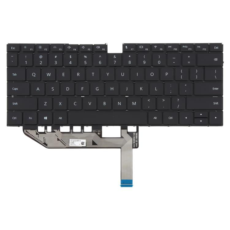 US Version Backlit Laptop Keyboard for Huawei Matebook X 2020 EUL-W19P EUL-W19 EUL-W29 W29P(Black)