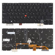 US Version Backlit Laptop Keyboard for Lenovo Thinkpad X1C X1 carbon Gen12 2024(Black)