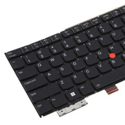 US Version Backlit Laptop Keyboard for Lenovo Thinkpad X1C X1 carbon Gen12 2024(Black)