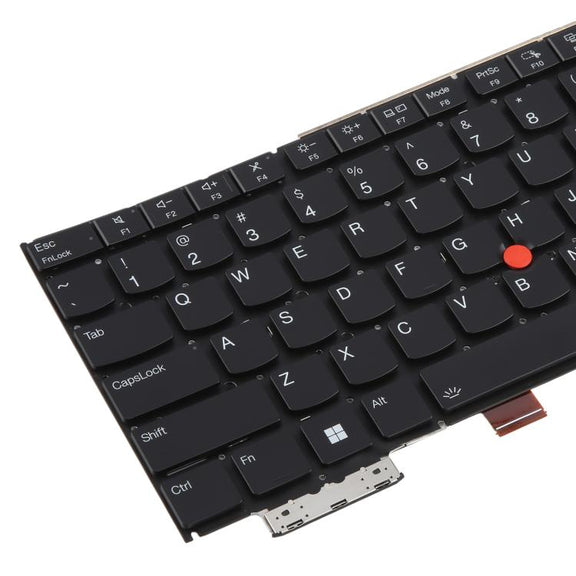 US Version Backlit Laptop Keyboard for Lenovo Thinkpad X1C X1 carbon Gen12 2024(Black)