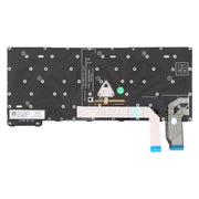 US Version Backlit Laptop Keyboard with Pointing for Lenovo ThinkPad X13 Gen 2 20WK 20XH X13 Yoga Gen 2(Black)