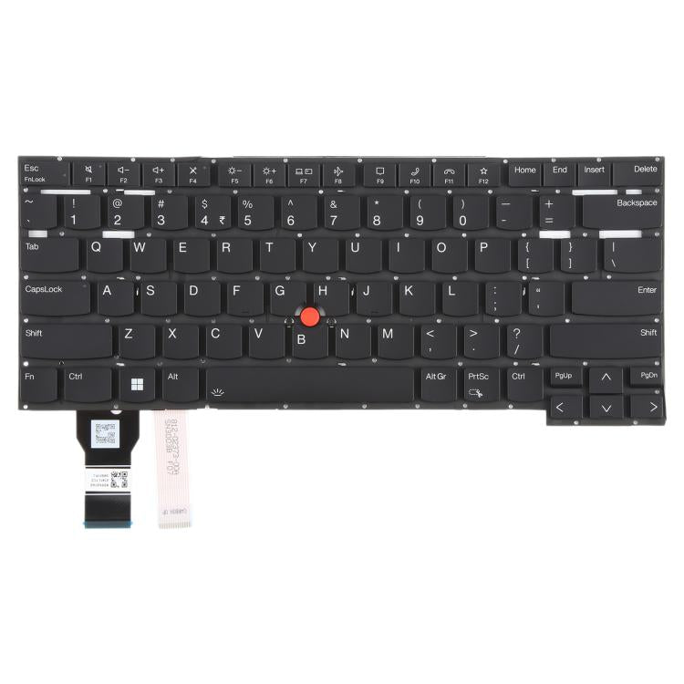 US Version Backlit Laptop Keyboard with Pointing for Lenovo ThinkPad T14s Gen 2 P1 GEN4 X1 Extreme Gen4(Black)