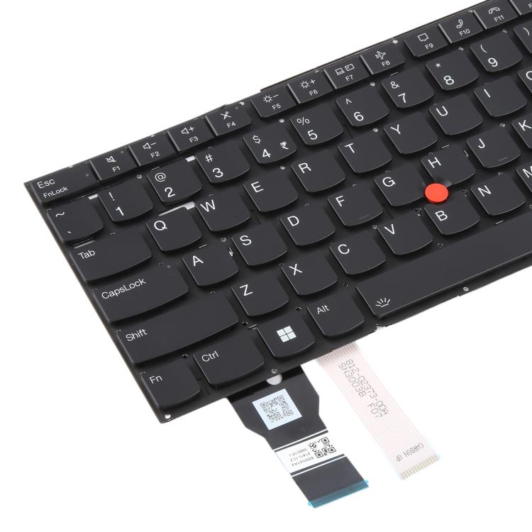 US Version Backlit Laptop Keyboard with Pointing for Lenovo ThinkPad T14s Gen 2 P1 GEN4 X1 Extreme Gen4(Black)