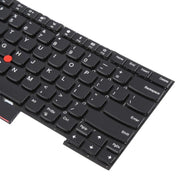 US Version Backlit Laptop Keyboard with Pointing for Lenovo Thinkpad E480 E485 E490 E495 E490S L380 L480 L390 L490 R480 R490 T480S T490 T495 01YP360(Black)