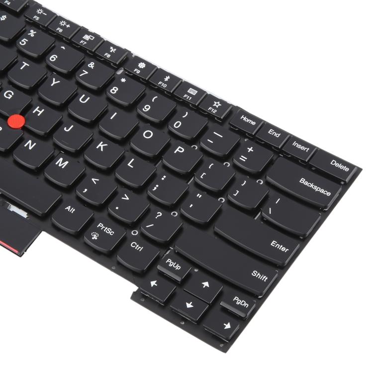 US Version Backlit Laptop Keyboard with Pointing for Lenovo Thinkpad E480 E485 E490 E495 E490S L380 L480 L390 L490 R480 R490 T480S T490 T495 01YP360(Black)