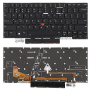 US Version Backlit Laptop Keyboard with Pointing for Lenovo IBM ThinkPad X1C X1 carbon 9th Gen9 10th Gen10 2021/2022 TP00129A TP00129B(Black)