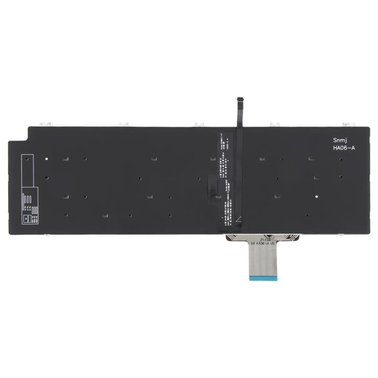 US Version Laptop Keyboard for Dell Precision 7550 7750 7560 7760(Black)
