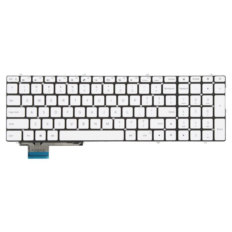 US Version Laptop Keyboard for Xiaomi Mi Notebook RUBY MX110 TM1802 TM1709 TM1705 AA/AC/AD/AF/AG(White)