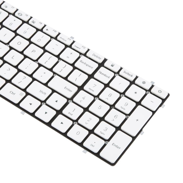 US Version Laptop Keyboard for Xiaomi Mi Notebook RUBY MX110 TM1802 TM1709 TM1705 AA/AC/AD/AF/AG(White)
